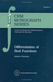 Differentiation of Real Functions