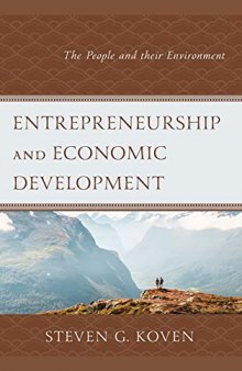 Entrepreneurship and Economic Development: The People and their Environment