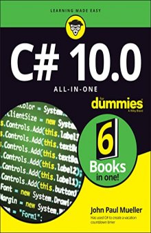 C# 10.0 All-in-One For Dummies (For Dummies (Computer/Tech))