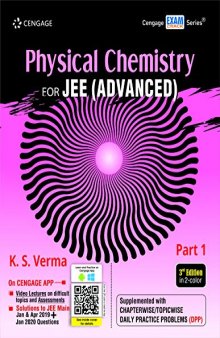 Physical Chemistry for JEE (Advanced): Part 1, 3rd edition