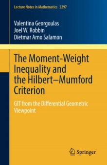 The Moment-Weight Inequality and the Hilbert–Mumford Criterion: GIT from the Differential Geometric Viewpoint