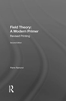 Field Theory: A Modern Primer