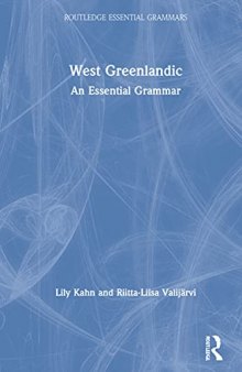 West Greenlandic: An Essential Grammar