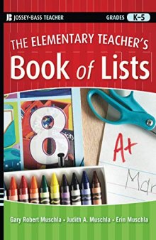 The Elementary Teacher's Book of Lists