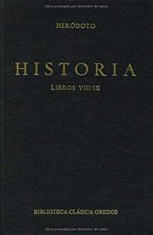 Historia. Libro IX (Calíope)