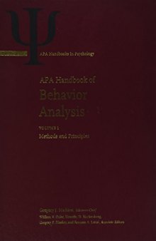 APA handbook of behavior analysis, Vol. 2: Translating principles into practice.