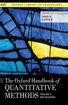 The Oxford Handbook of Quantitative methods, Vol.1: Foundations
