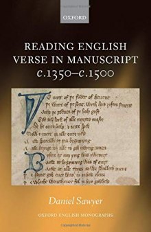 Reading English Verse in Manuscript c.1350-c.1500 (Oxford English Monographs)