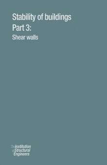 Stability of Buildings: Part 3: Shear Walls