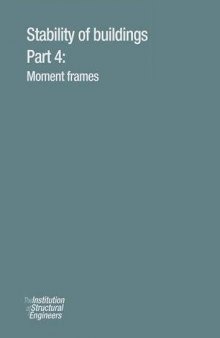 Stability of buildings: Part 4: Moment frames