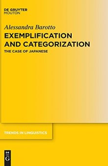 Exemplification and Categorization: The Case of Japanese