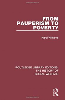 From Pauperism to Poverty