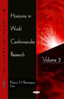 Horizons in World Cardiovascular Research, Volume 3