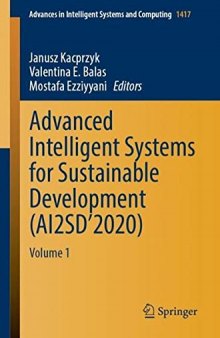 ADVANCED INTELLIGENT SYSTEMS FOR SUSTAINABLE DEVELOPMENT (AI2SD'2020)