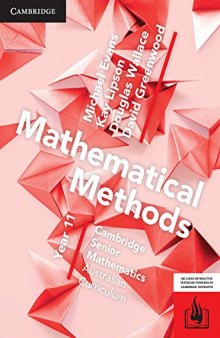 CSM AC Mathematical Methods Year 11 Print Bundle (Textbook and Hotmaths)