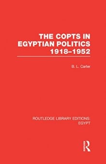 The Copts in Egyptian Politics 1918-1952