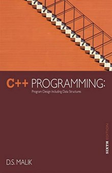 C++ Programming: Program Design Including Data Structures