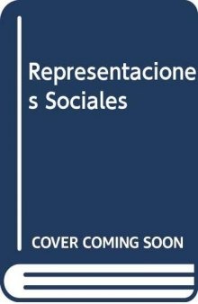 Representaciones Sociales (Spanish Edition)