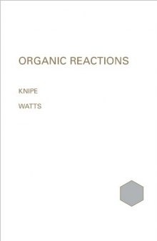 Organic Reaction Mechanisms, 1999