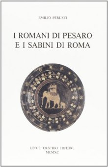 I Romani di Pesaro e i Sabini di Roma