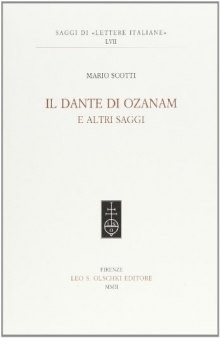 Il Dante di Ozanam e altri saggi