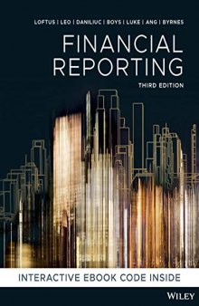 Financial Reporting, 3rd Edition