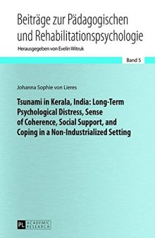 Tsunami in Kerala, India: Long-Term Psychological Distress, Sense of Coherence, Social Support, and Coping in a Non-Industrialized Setting