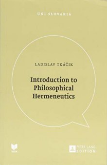 Introduction to Philosophical Hermeneutics