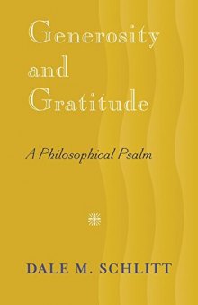 Generosity and Gratitude: A Philosophical Psalm