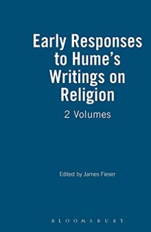 Early Responses to Hume's Writings on Religion: 2 Volumes