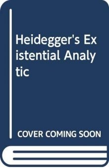 Heidegger's existential analytic