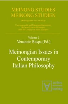 Meinongian Issues in Contemporary Italian Philosophy , volume 2