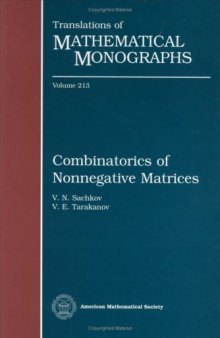 Combinatorics of Nonnegative Matrices