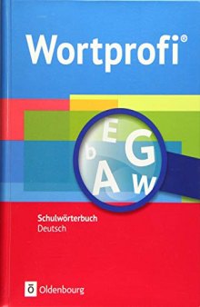 Wortprofi - Schulwörterbuch Deutsch