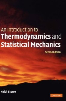 Instructor's Solution Manual  To Accompany An Introduction to Thermodynamics and Statistical Mechanics, Second Edition (2nd ed, 2e)  (Solutions)