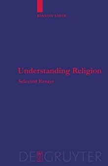 Understanding Religion: Selected Essays