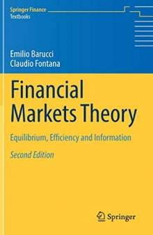 Solutions Manual Financial Markets Theory: Equilibrium, Efficiency and Information (Springer Finance)