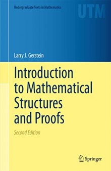Solutions Manual. Introduction to Mathematical Structures and Proofs (Undergraduate Texts in Mathematics)