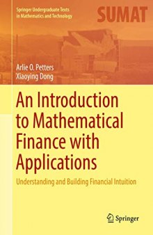 Solutions Manual for Instructors Only. An Introduction to Mathematical Finance with Applications: Understanding and Building Financial Intuition (Springer Undergraduate Texts in Mathematics and Technology)