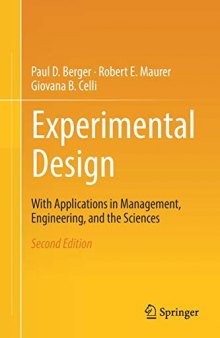 SOLUTION MANUAL INTRODUCTION: Experimental Design: With Application in Management, Engineering, and the Sciences.