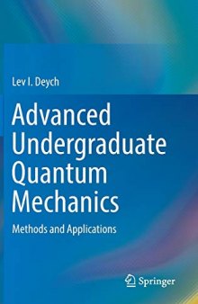Advanced Undergraduate Quantum Mechanics: Solution Manual