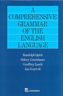 A Comprehensive Grammar of the English Language(书签版)