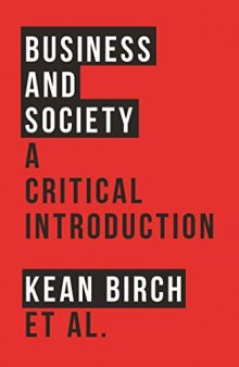 Business and Society: A Critical Introduction