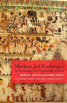 Markets and Exchanges in Pre-Modern and Traditional Societies (MaTAS)