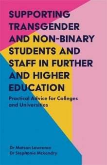 Supporting Transgender and Non-Binary Students and Staff in Further and Higher Education