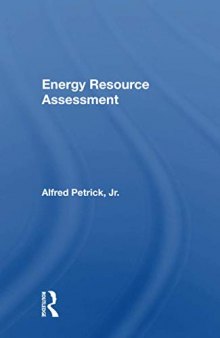 Energy Resource Assessment