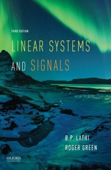 Linear Systems and Signals, Third Edition [3rd Ed] (Instructor's Solution Manual)  (Solutions)