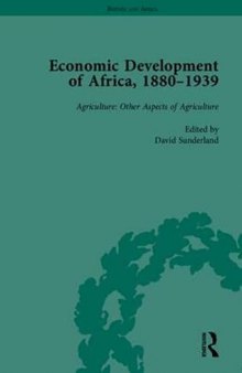Economic Development of Africa, 1880 1939