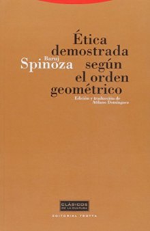 Ética demostrada según el orden geométrico