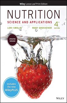 Nutrition: Science and Applications, 4e WileyPLUS NextGen Card with Loose-Leaf Print Companion Set